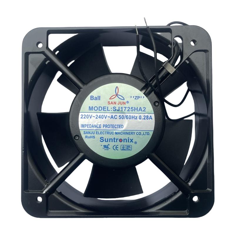 New for SAN JUN SJ1725HA2 220V -240V 0.28A 150 * 150 * 50mm High Temperature Cooling Fan 1