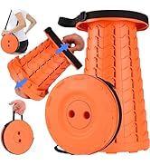 Fishboy Upgraded Collapsible Stool for Adults,Portable Retractable Folding Telescoping Foldable C...