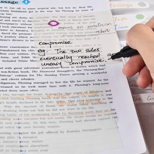 Transparent Sticky Notes Made of high-quality waterproof PET material, smooth writing