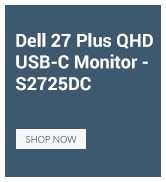 Dell 27 Plus QHD USB-C Monitor - S2725DC