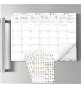 Koncci Magnetic Calendar for Refrigerator 2025-2026, Fridge Calendar Magnet, 18 Monthly Calendar ...