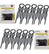 Good Hair Days Hair Pins - Plastic, U-shaped Magic Grip Hairpins, Strong Durable Pins For Fine, T...
