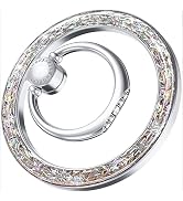 Compatible with MagSafe Phone Grip Stand, Allengel Magnetic Phone Ring Holder with Finger Ring Ki...