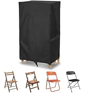 AKEfit Folding Chair Storage Bag for 1 Pack,600D Heavy Duty Waterproof for Plastic and Wooden Fol...