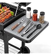 Geban Blackstone Griddle Tool Mat, BBQ Accessories Rest Pad for Black Stone, Weber, Traeger Grill...