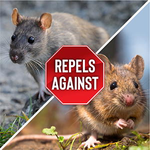 Repels against mice and rats