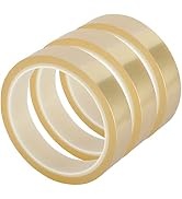 Viaky 3 Rolls High Temperature Tapes, 20mm*108ft Heat Resistant Tape No Residue Heat Transfer Adh...