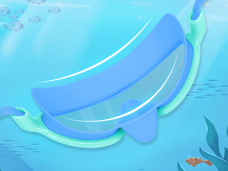 Kids Goggles with Nose Cover