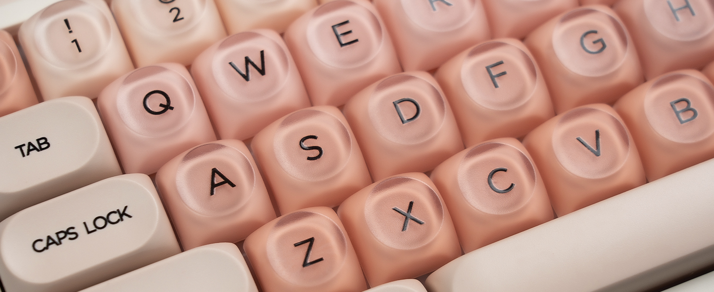 pink keycaps