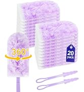 YagoDago 22 Count Unscented Duster Refills with 2 Foldable Handles, 360 Duster Refill Compatible ...