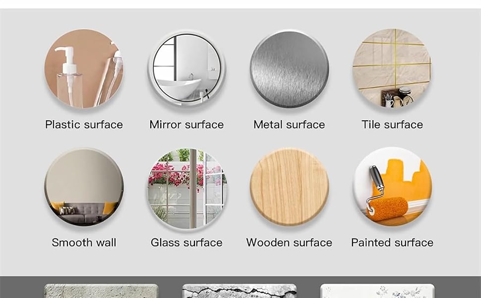 Make sure the wall surface is smooth,clean,dry and dust-free