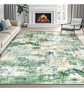 Dintszyayue 5X7 Area Rugs Washable Foldable Stain Resistant Large Living Room Office Vintage Area...