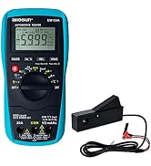 allsun Automotive Dwell Meter Digital Multimeter Autoranging TRMS 5999 Counts ACA/DCA Max.20A for...