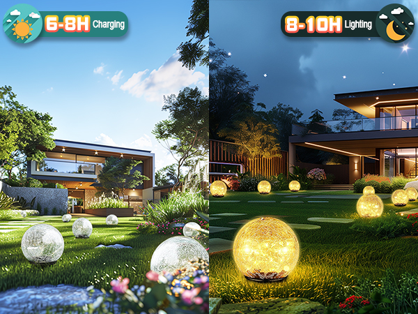 Garden Solar Ball Lights