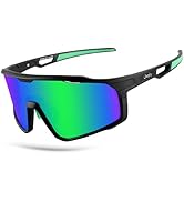 Ukoly Baseball/Running Sunglasses Cycling Glasses For Men Women,Sport Sunglasses HD Lens UV400 Pr...