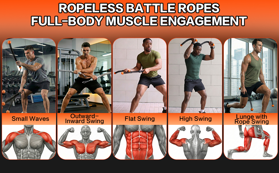 cordless battle ropes