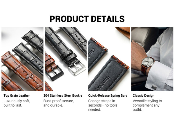 22mm quick release watch band