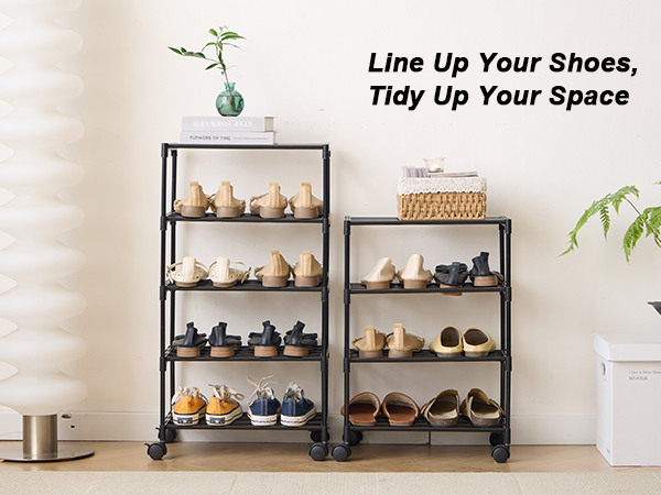 LUCKUY OCEAN shoe rack shoe organizer shoe storage shoe rack for closet shoe cabinet