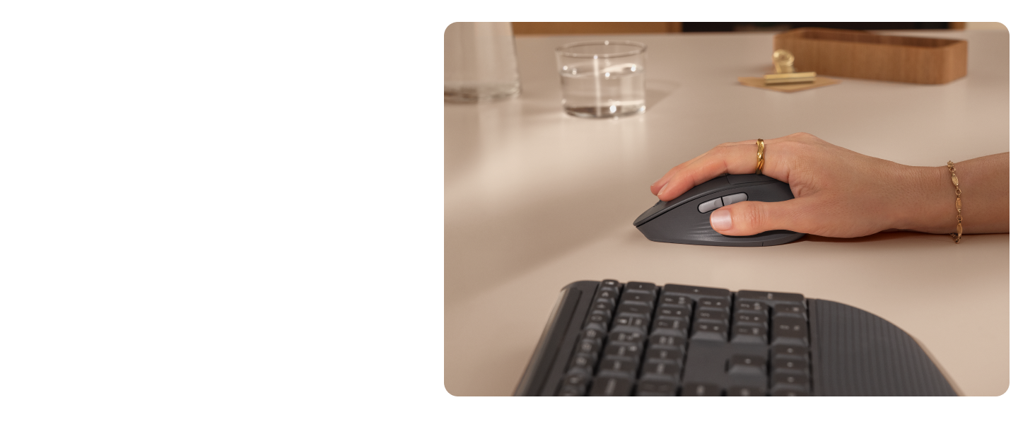 a graphite mouse