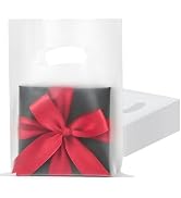 VieFantaisie 100 PCS Clear Plastic Gift Bags, 6" x 8" Goodie Bag for Candy Treat Craft, Party Fav...