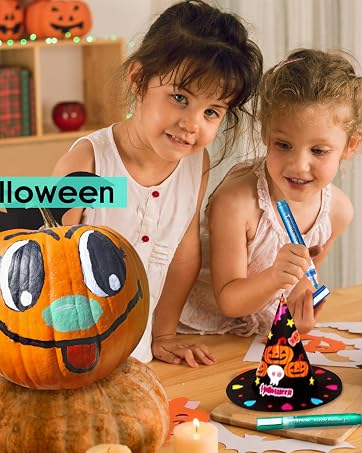 Halloween pumpkin markers