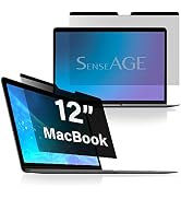 SenseAGE Magnetic Privacy Screen Filter for MacBook 12", Easy On/Off Anti-Blue Light Privacy Scre...