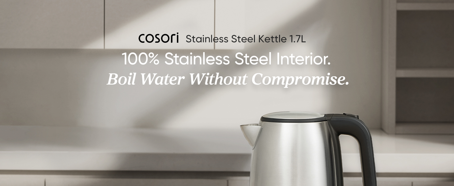 100% Stainless Steel Interior