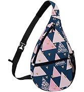 KAMO Sling Backpack Sling Bag Crossbody Daypack Casual Backpack Chest Bag for Women Men