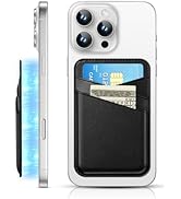 SS for Magsafe Wallet, Magnetic Phone Wallet for iPhone 16/15/14/13/12 Series, Leather Card Holde...