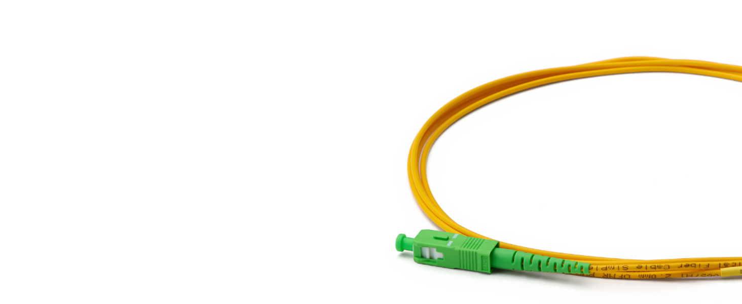 LC to SC APC Simplex OS2 SM OFNR bend insensitive