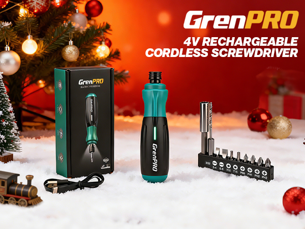 4V cordless screwdriver