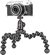 Joby JB01503 GorillaPod 1K Kit. Compact Tripod 1K Stand and Ballhead 1K for Compact Mirrorless Ca...