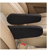 Kewucn 2 PCS Car Front Seat Armrest Covers, Elastic Fabric Auto Seat Armrest Protectors, Universa...