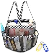Temede Mesh Shower Caddy Tote, Large Shower Caddy Basket Portable, Quick Dry Hanging Toiletry Bag...