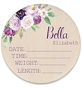 Personalized Birth Stat Sign for Newborn Baby,Birth Announcement Sign for Hospital Photography Pr...