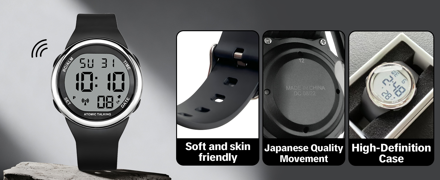 talking watches for the blind