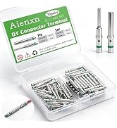 Aienxn 30 Pairs (60PCS) DT Pins Contact Size 16 Male Female Terminals, DT Connector/Terminal Kit ...