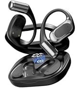 CHENRUIDA Open Ear Headphones Bluetooth Wireless Over Ear Earbuds with Ergonomic Earhook Ear Buds...