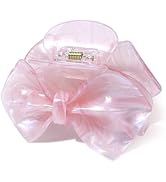 ACECHA Cute Bow Claw Clip - 3.1 Inch Sparkly Hair Claw Clips for Women, Non-slip Hairclips for Th...
