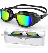 Zeligerstar Swimming Goggles, Anti-Fog Swim Goggles, Polarized UV Protection Adult Goggles, Pool ...