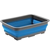 Collapsible Silicone Washing Container for Camping and Backpacking - Camping Dishware Gear Essent...