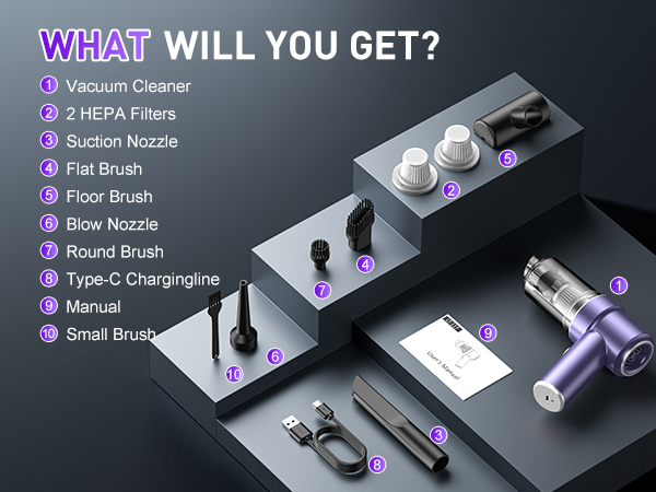 handheld vacuum cleaner