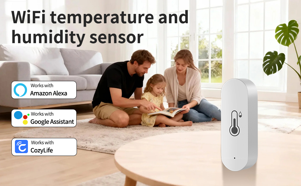WiFi Temperature Humidity Sensor