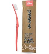 Preserve Ocean Plastic Initiative (POPI) Adult Toothbrush, Made in USA from Recycled Ocean Plasti...