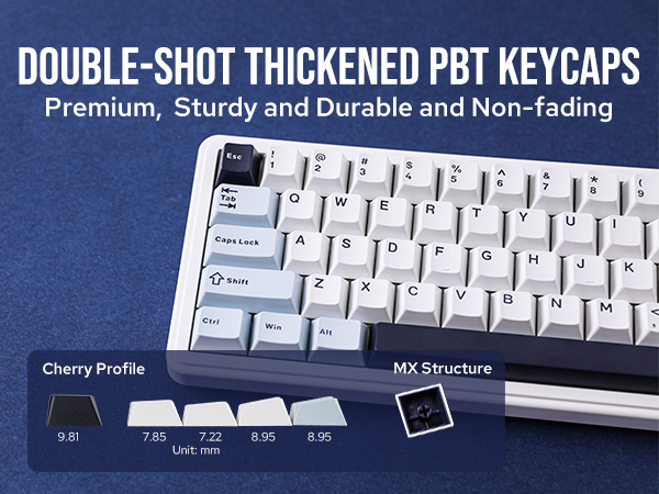 F65 wireless gaming keyboard