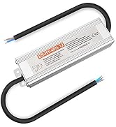 LightingWill 12V40W Waterproof IP68 LED Power Supply Driver Transformer 100-260V for Outdoor Use