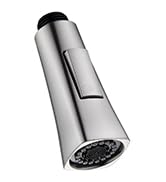 brushed nickel kitchen faucet head