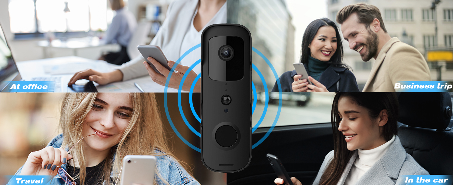 safe doorbell camera wireless