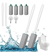Pumice Stone Toilet Bowl Cleaner, Pumice Stone with 11.8 Inch Long Handle for Toilet,Bathtubs, Gr...