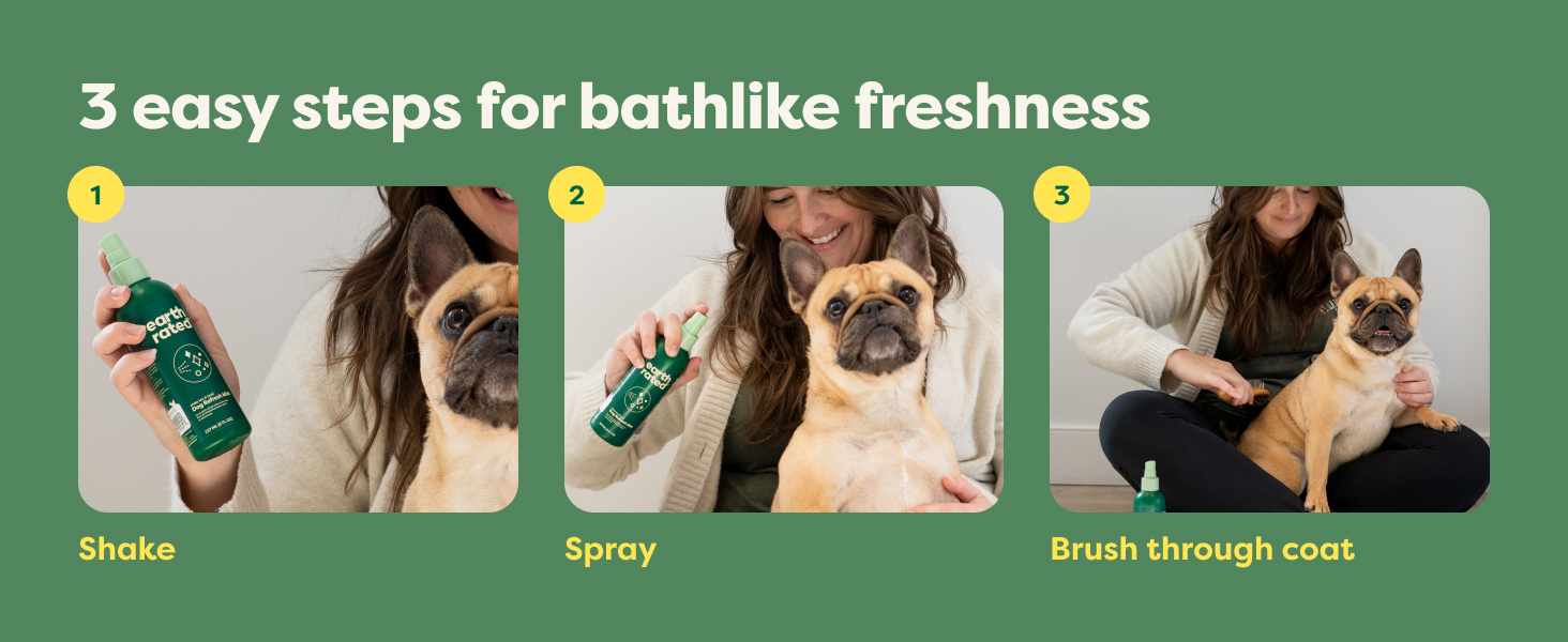 3 easy steps for bathlike freshness